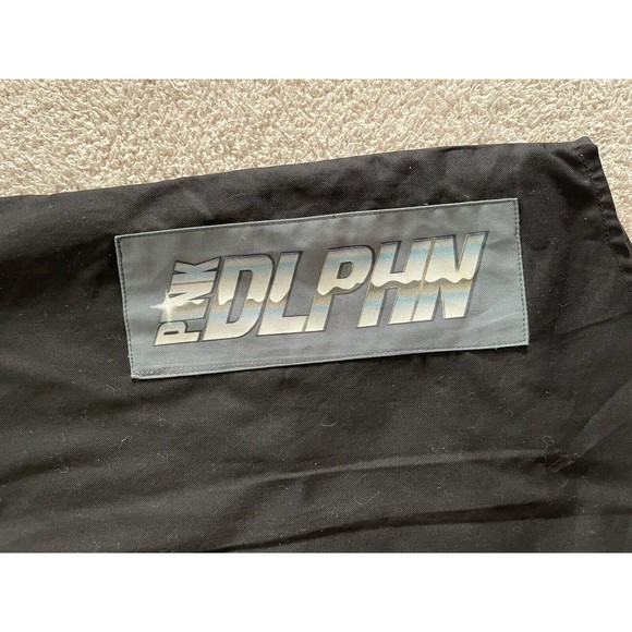 PINK DOLPHIN LEGENDS BLACK TACTICAL CARGO BASEBALL JERSEY SIZE L  -RARE - Picture 6 of 8